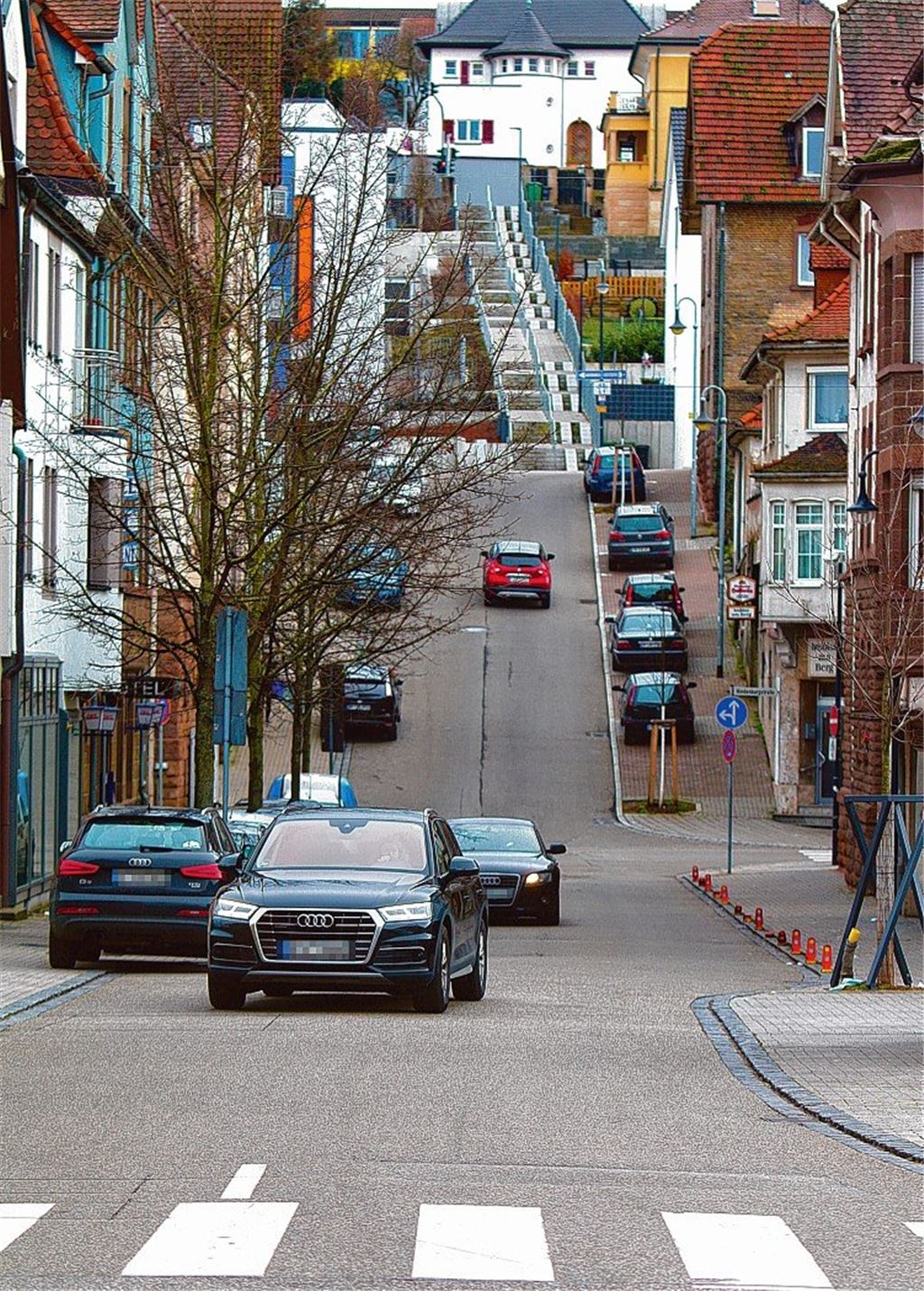 Protest gegen „unechte Einbahnstraße“