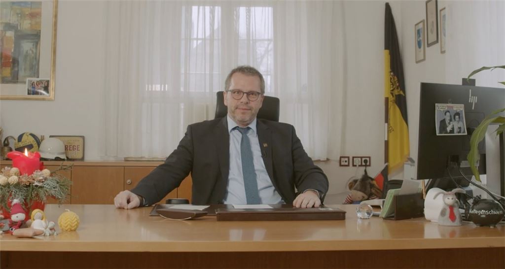 Bürgermeister Andreas Felchle muss 2021 seine Neujahrsansprache ins Internet verlegen. Foto: privat