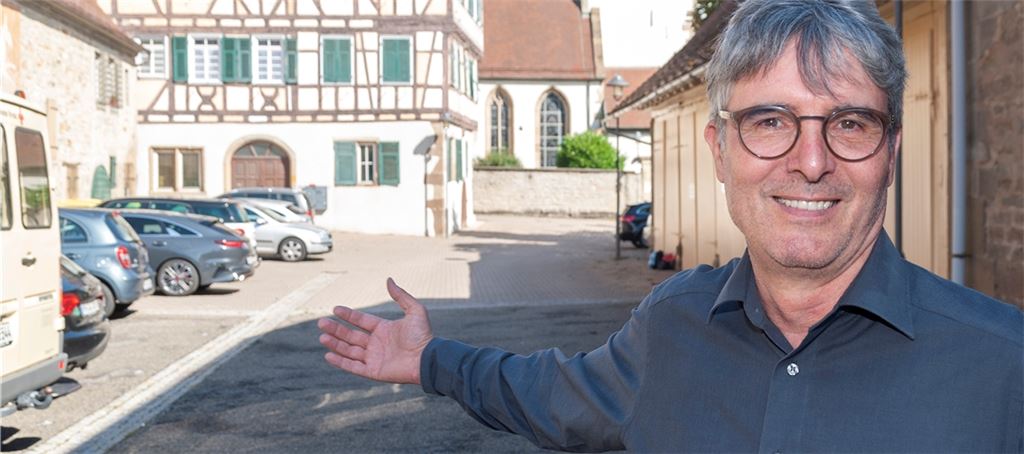 Bürgermeister Armin Pioch freut sich auf das Posthof-Feschdle, das in diesem Jahr ein kleiner Ersatz für das ausgefallene Dorf- und Kelterfest sein wird. Foto: Fotomoment