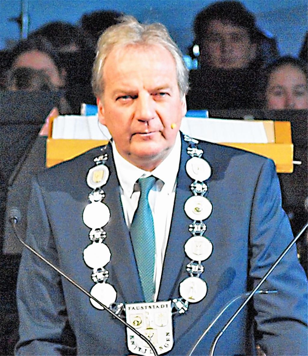 Bürgermeister Heinz-Peter Hopp.