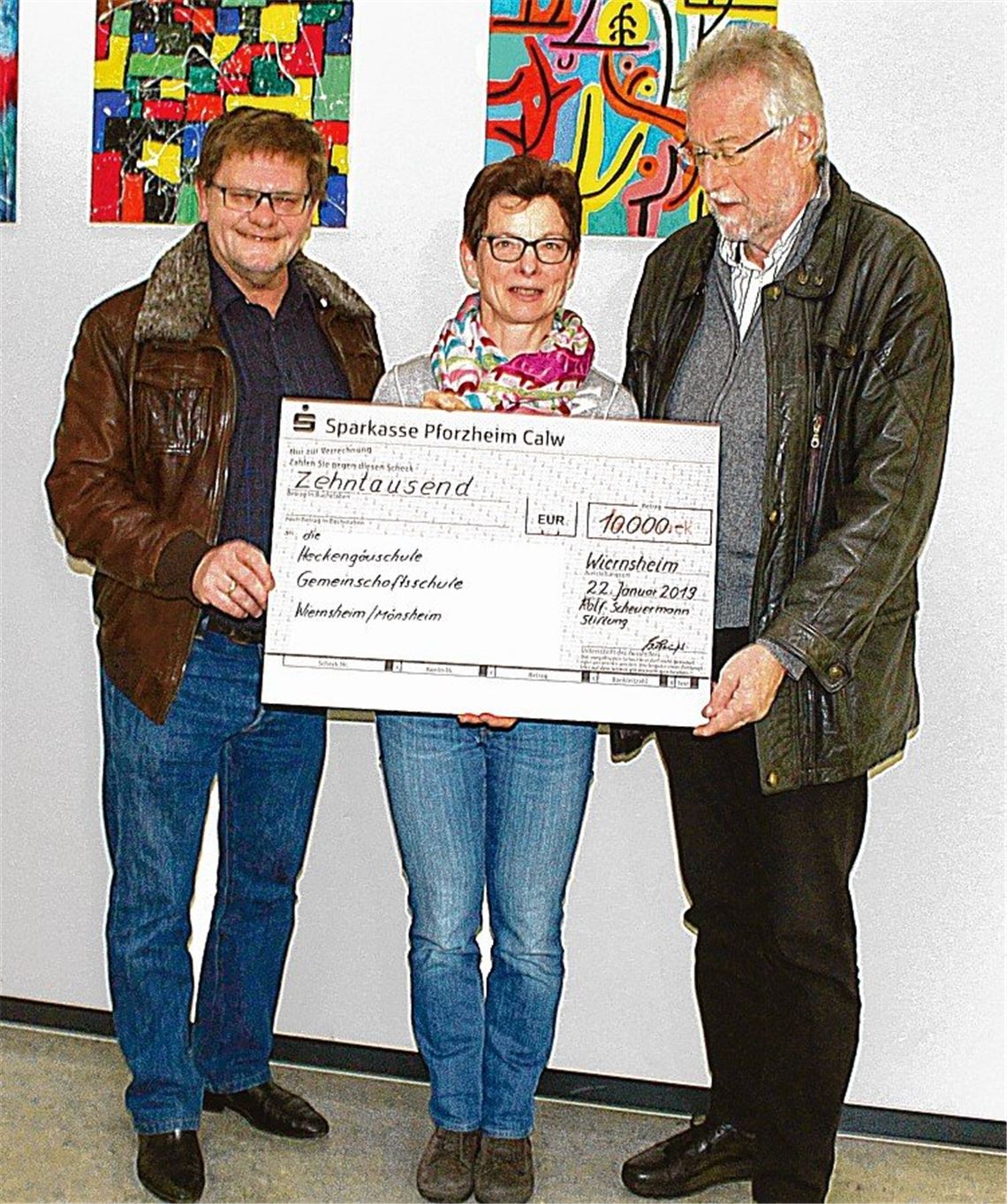 Scheuermann-Stiftung fördert Musik an Schule Scheuermann-Stiftung fördert Musik an Schule