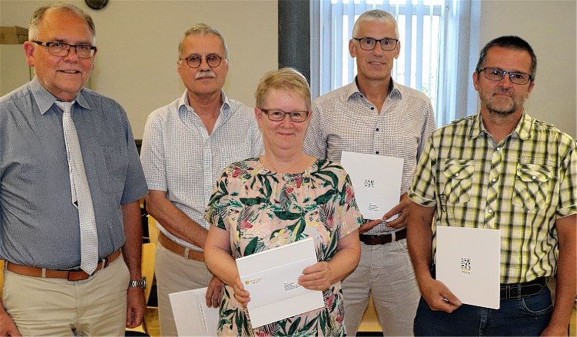 Anerkennung für langjährige Gemeinderäte