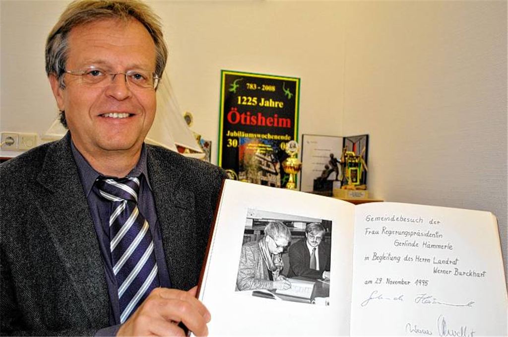 Bürgermeister Werner Henle hat schon viele prominente Gäste begrüßt.