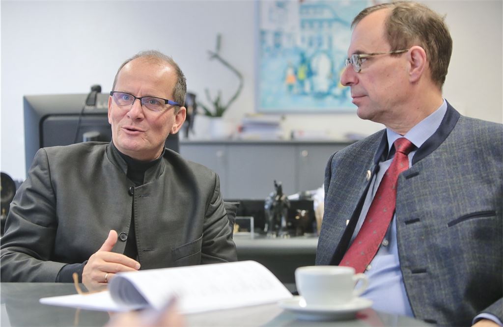 Bürgermeister krank, OB daheim