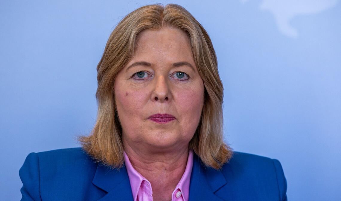 Bundesarbeitsministerin Bas schildert, wie sie mit Anfeindungen umgeht. (Archivbild)