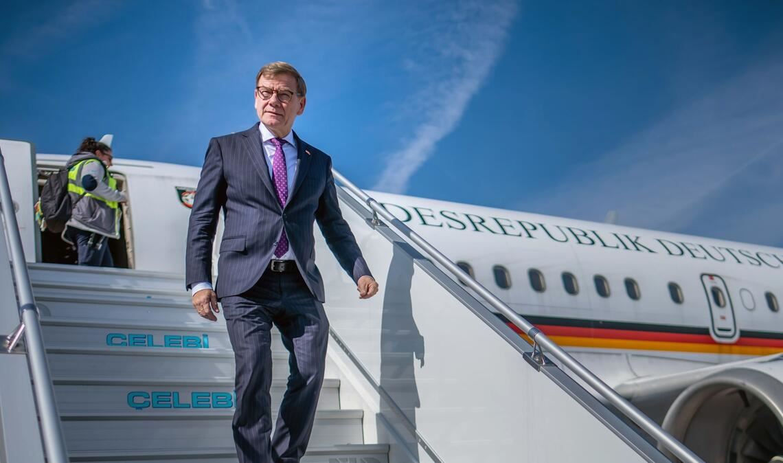 Bundesaußenminister Johann Wadephul (CDU) bei seinem Besuch in der Türkei im Oktober.