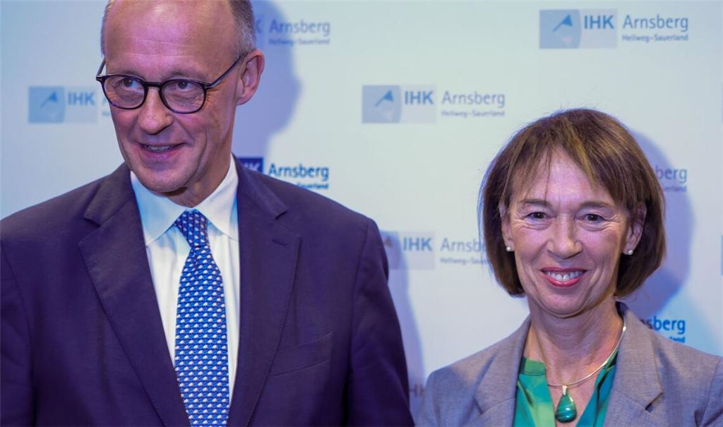 Bundeskanzler Friedrich Merz (CDU) und seine Frau Charlotte (Archivfoto)