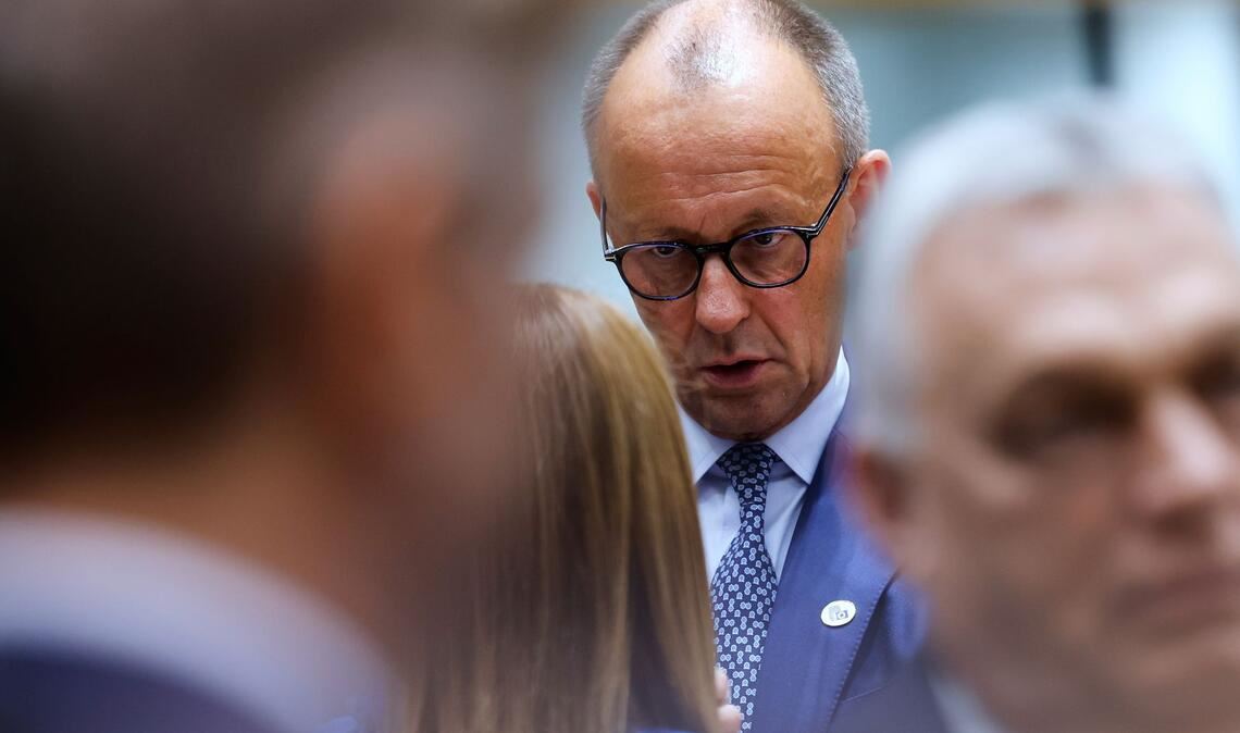 Bundeskanzler Friedrich Merz ist einer der Vorkämpfer, wenn es um die Nutzung russischer Vermögenswerte geht.