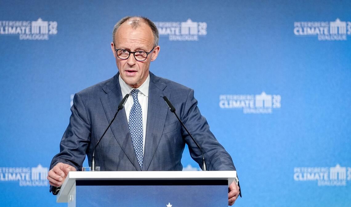 Bundeskanzler Merz betont Verlässlichkeit in der Klimapolitik.