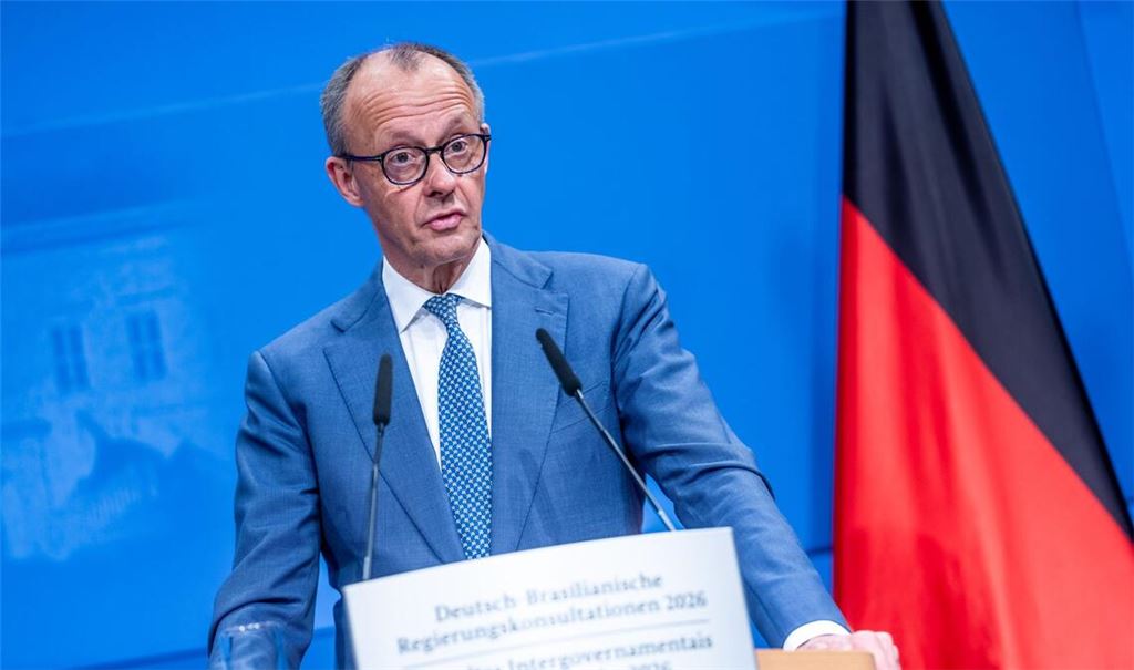 Bundeskanzler Merz lässt offen, wie er einem möglichen Treibstoffmangel begegnen will.