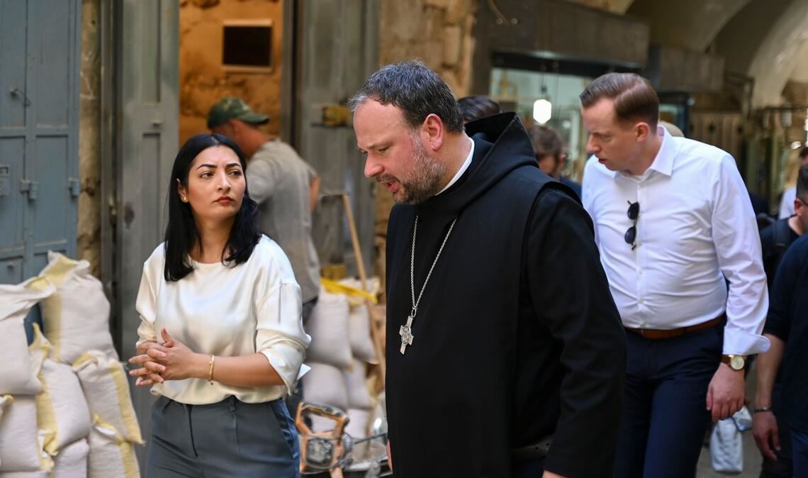 Bundesministerin besucht palästinensische Gebiete