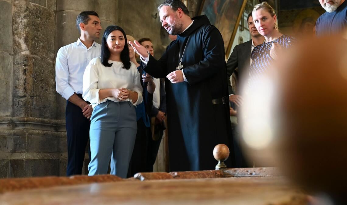 Bundesministerin besucht palästinensische Gebiete