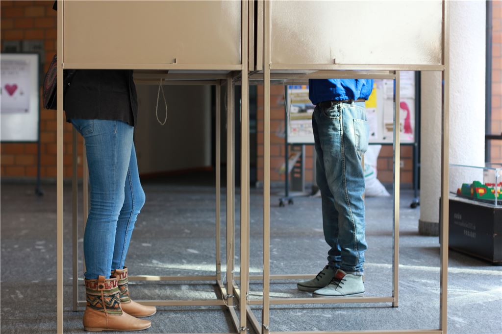 Bundestagswahl 2013: Mühlacker wählt. Foto:Recken