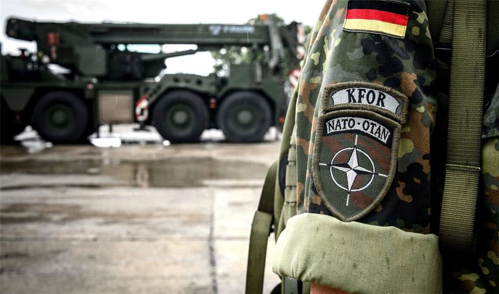 Bundeswehr-Soldatin in Prizren