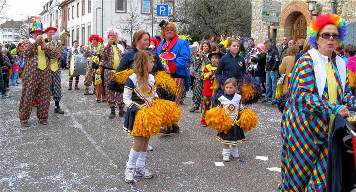 Buntes Bild in Bruchsal.