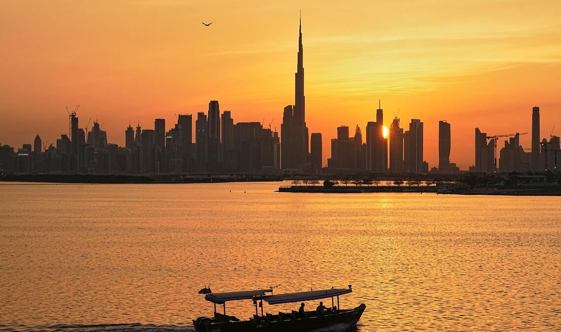 Burj Khalifa in Dubai.