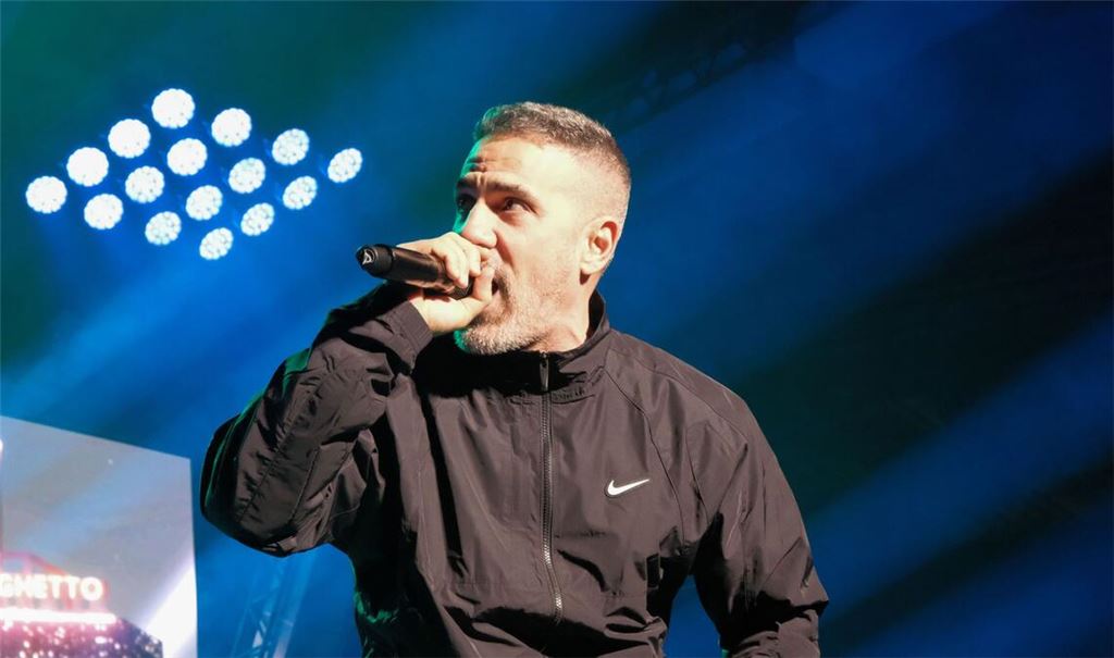 Bushido bei seiner Abschiedsshow in Stuttgart