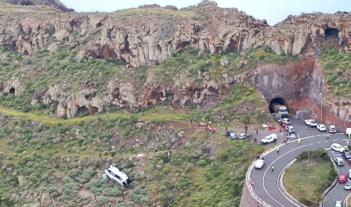 Busunglück auf der Kanareninsel La Gomera