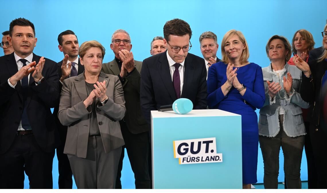 CDU-Spitzenkandidat Manuel Hagel hat den lange sicher geglaubten Wahlsieg verpasst.