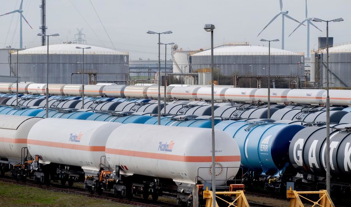 CO2 kann bereits über die Schiene transportiert werden. (Archivbild)