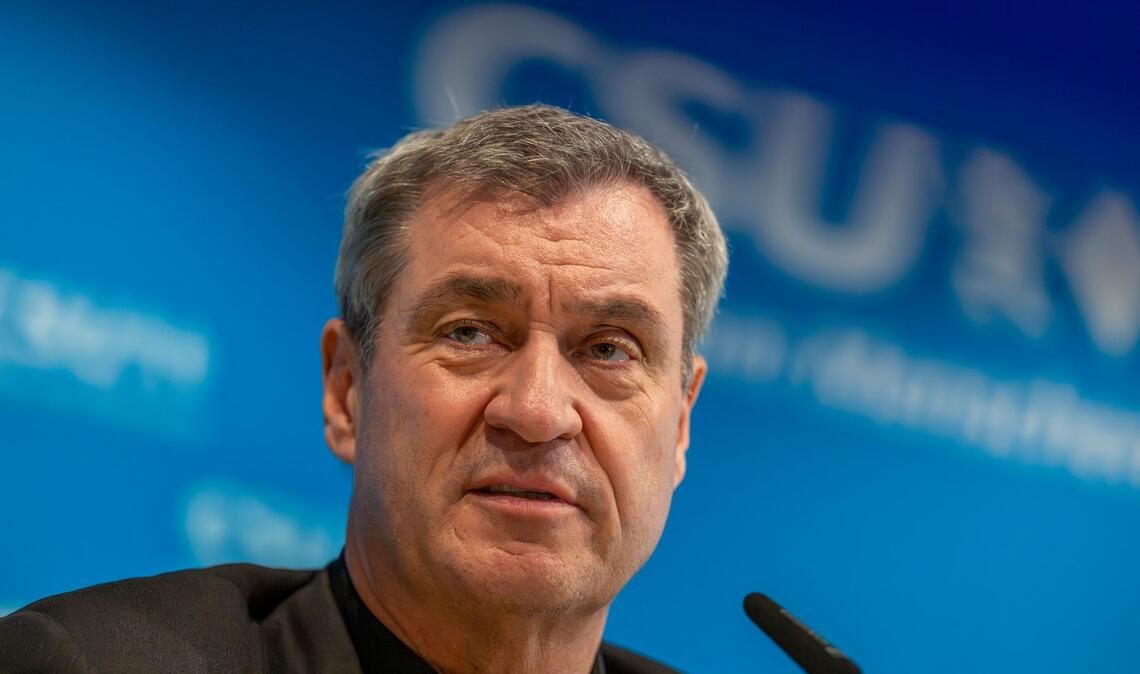 CSU-Chef Söder kann sich eine Verlängerung vorstellen. (Archivbild)