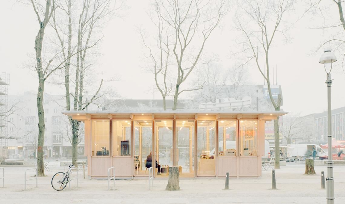 Café Leo in Berlin, Architektur: sophie & hans (Berlin)