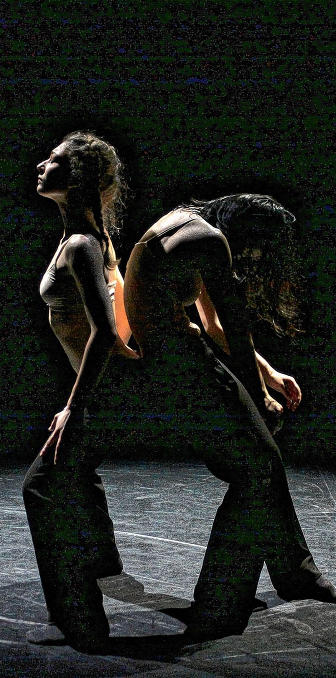 Camilla Marcati (li.) und Mana Miyagawa bei ihrer ausdrucksstarken Darbietung.