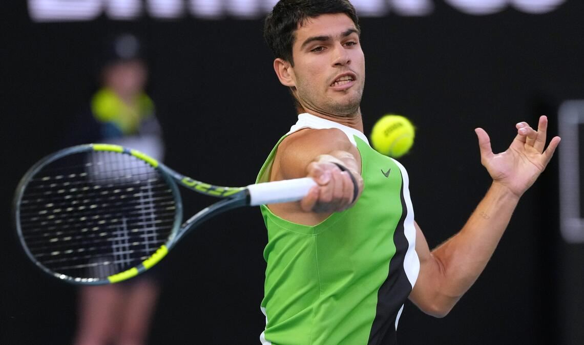 Carlos Alcaraz ist bei den Qatar ExxonMobil Open 2026 am Start.