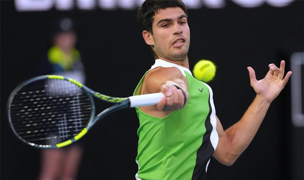 Carlos Alcaraz ist bei den Qatar ExxonMobil Open 2026 am Start.