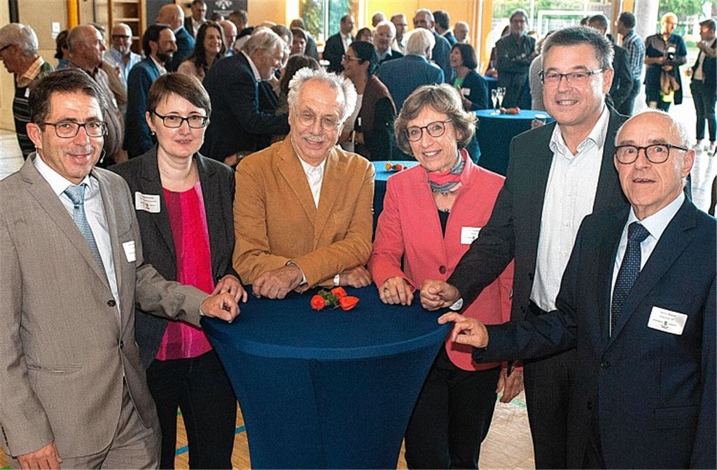 Carmen Schneider nach ihrer Wahl (re.) und als Gastgeberin der 38. „Sternenfelser Gespräche“.