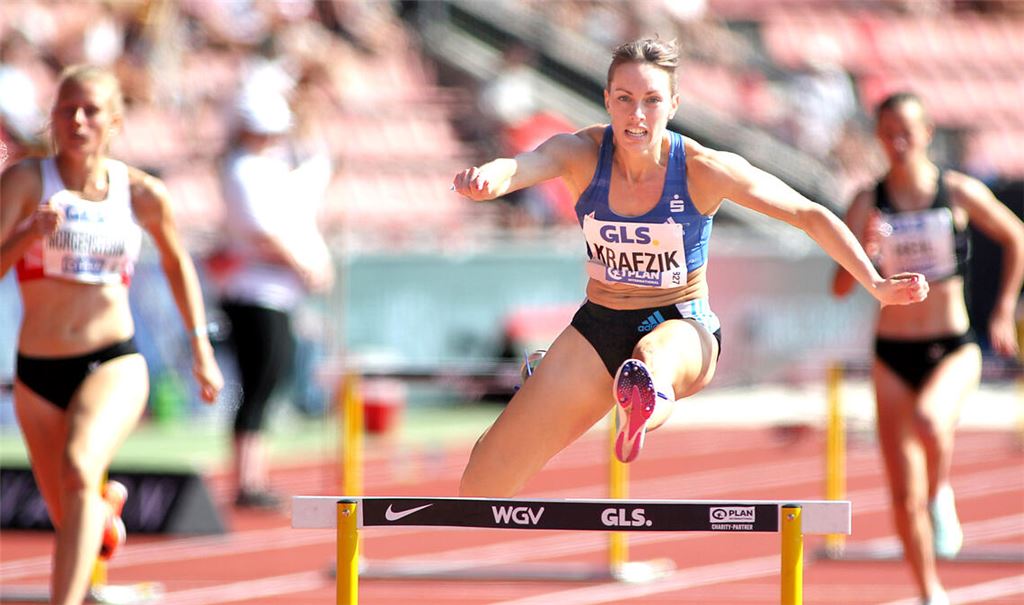 Carolina Krafzik hat bei den Spielen in Paris auf ihrer Paradestrecke Verletzungspech. Foto: Archiv