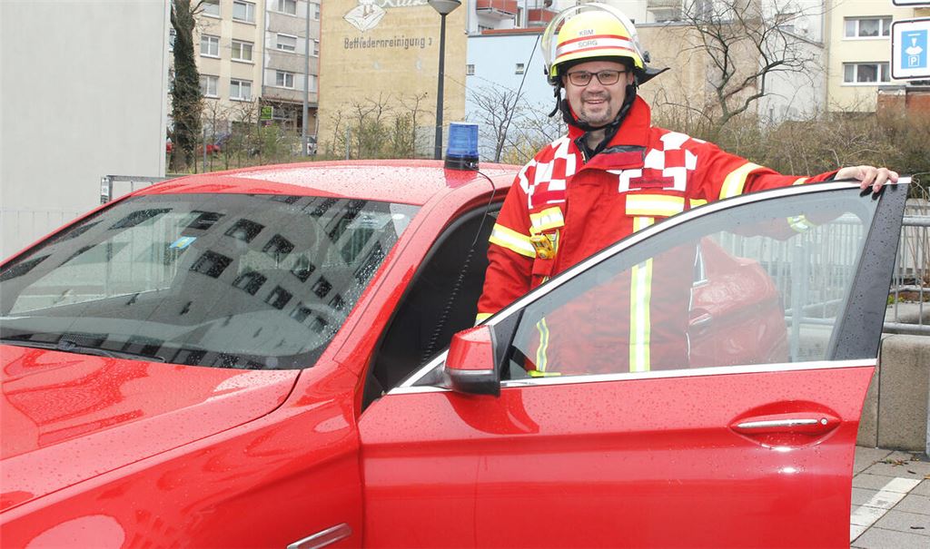 Carsten Sorg, Kreisbrandmeister und Leiter des Referats Brand- und Katastrophenschutz des Enzkreises. Foto: Archiv