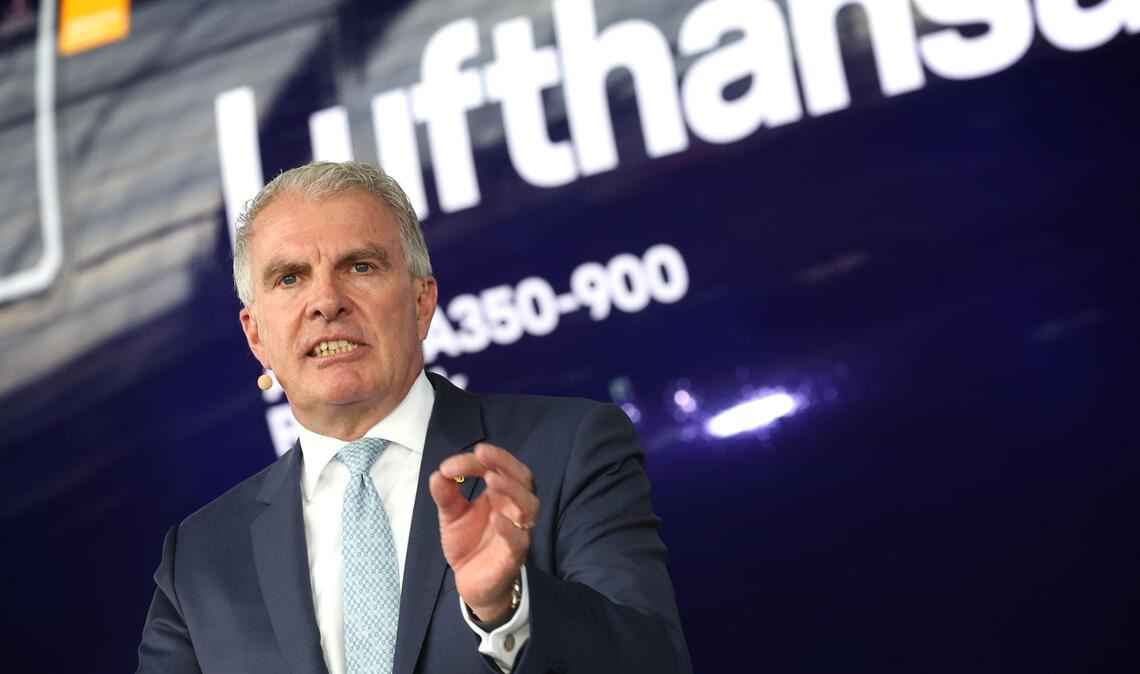 Carsten Spohr will die Lufthansa durch die Krise steuern.