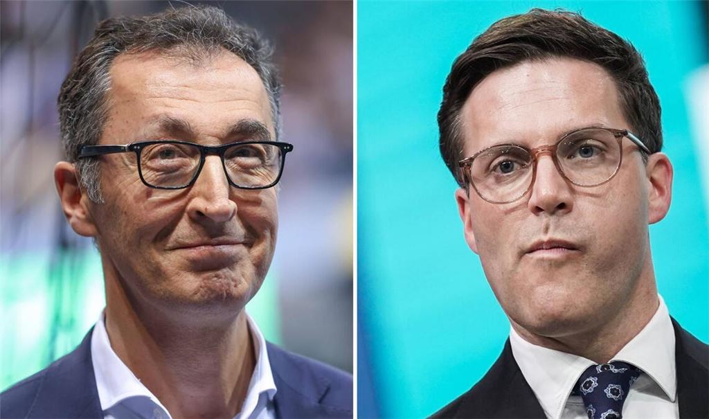 Cem Özdemir (Grüne) oder Manuel Hagel (CDU) – wer wird Ministerpräsident? (Archivbilder).