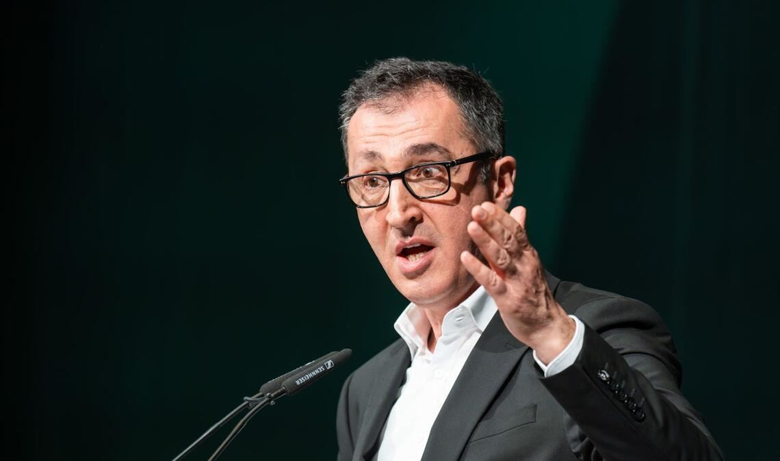 Cem Özdemir beim Politischen Aschermittwoch in Biberach (Archivbild)