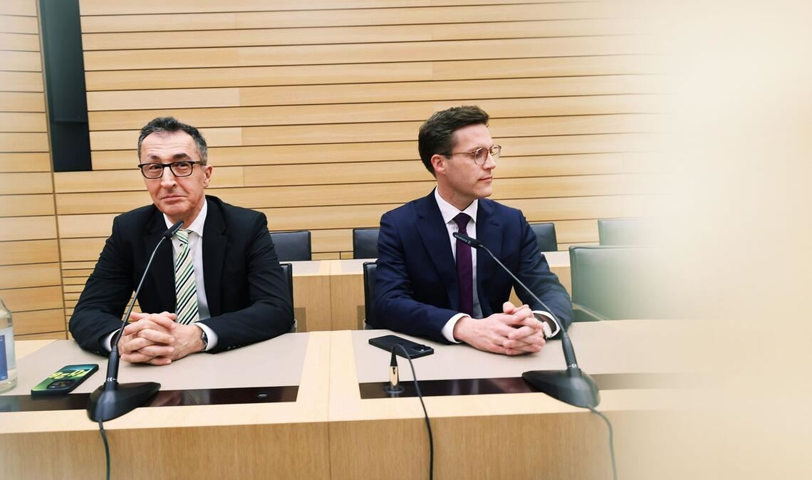 Cem Özdemir und Manuel Hagel legen alles andere als einen Traumstart hin.