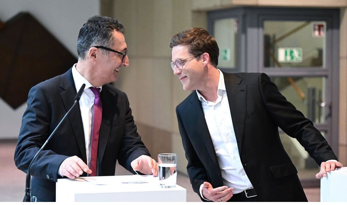 Cem Özdemir und Manuel Hagel sind seit dieser Nacht per „Du“.