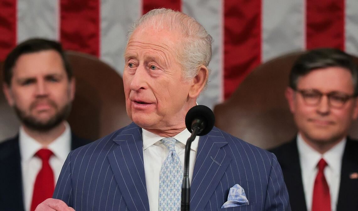 Charles ist erst der zweite Monarch nach seiner Mutter Queen Elizabeth II., der zum US-Kongress sprach.