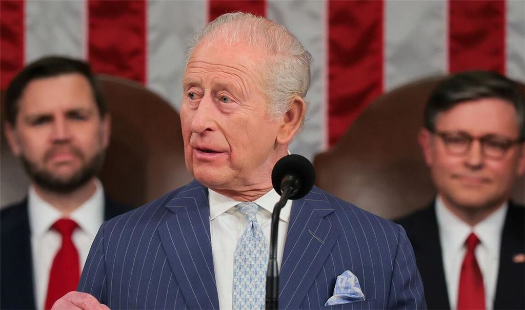 Charles ist erst der zweite Monarch nach seiner Mutter Queen Elizabeth II., der zum US-Kongress sprach.