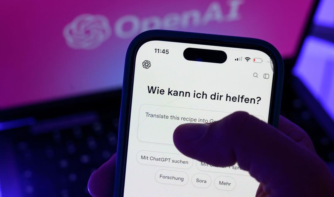 Chatbots wie ChatGPT werden von gar nicht mal so wenigen Menschen wie digitale Bezugspersonen empfunden. (Symbolbild)
