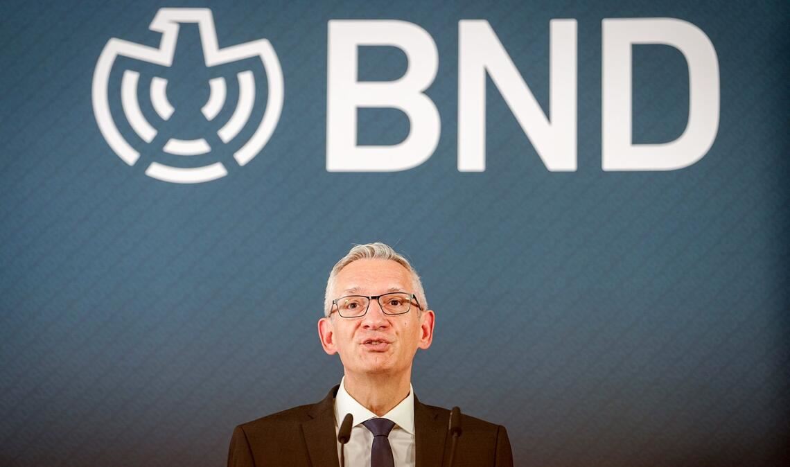 Chef der deutschen Spione: Martin Jäger, seit 2025 Präsident des Bundesnachrichtendienstes.