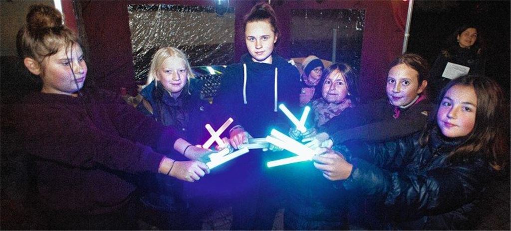 Lichtertanz beim Martinsfest