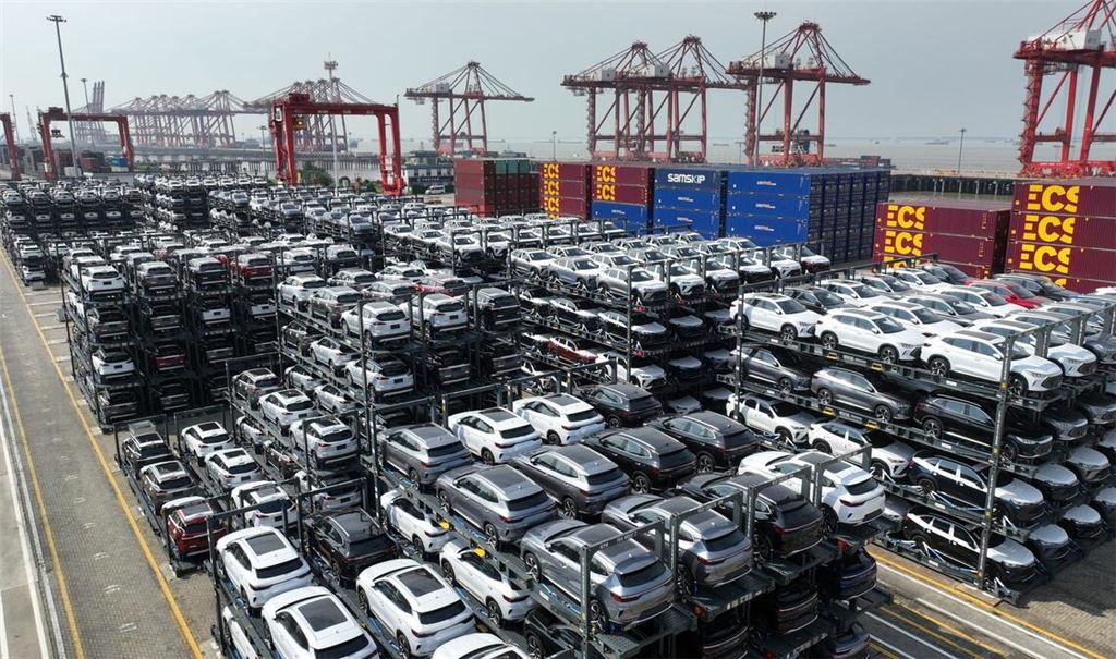 Chinas Autoexporte sind mittlerweile die tragende Säule der Branche. (Symbolbild)