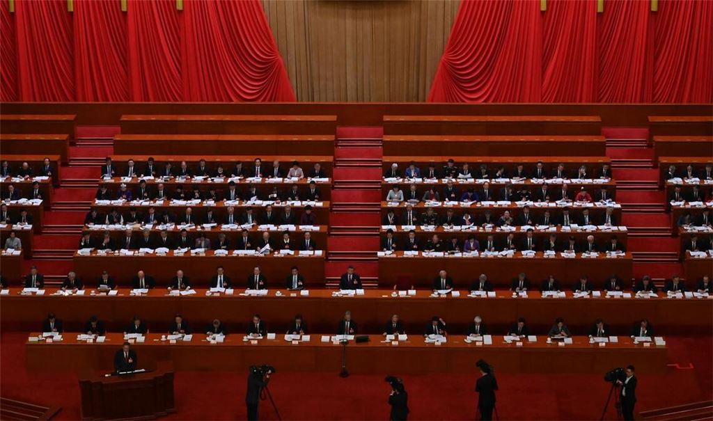 Chinas Parlament tagt einmal im Jahr und stimmt in diesem Jahr auch über den Fünfjahresplan ab.