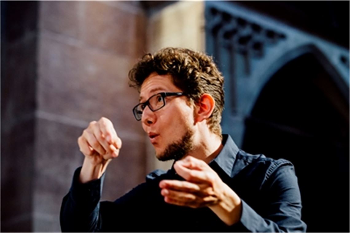 Chorleiter Benjamin Hartmann stellt sich neuen Aufgaben. Foto: Archiv/© ConradSchmitz