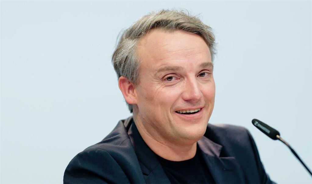 Christian Klein, Vorstandsvorsitzender des Softwarekonzerns SAP, spricht bei der Bilanzpressekonferenz in der Konzernzentrale. (Archivbild)