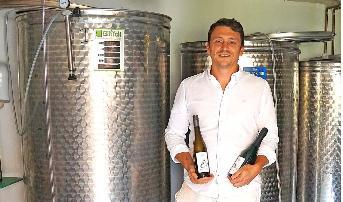 Christian Schramm hat im vergangenen Jahr sein Weingut neu eröffnet. Foto: Bastian
