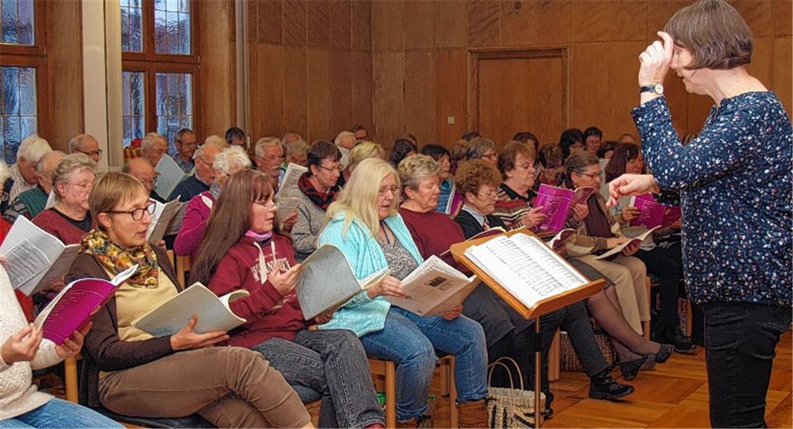 Schon in der Chorprobe Akzente setzen