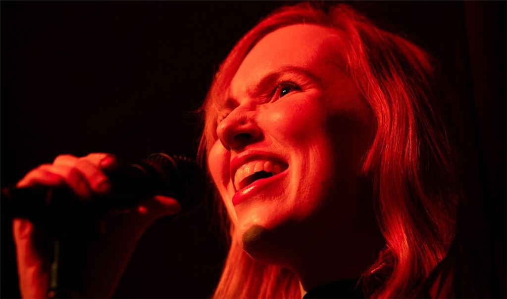 Christin Nichols am Donnerstagabend in Stuttgart