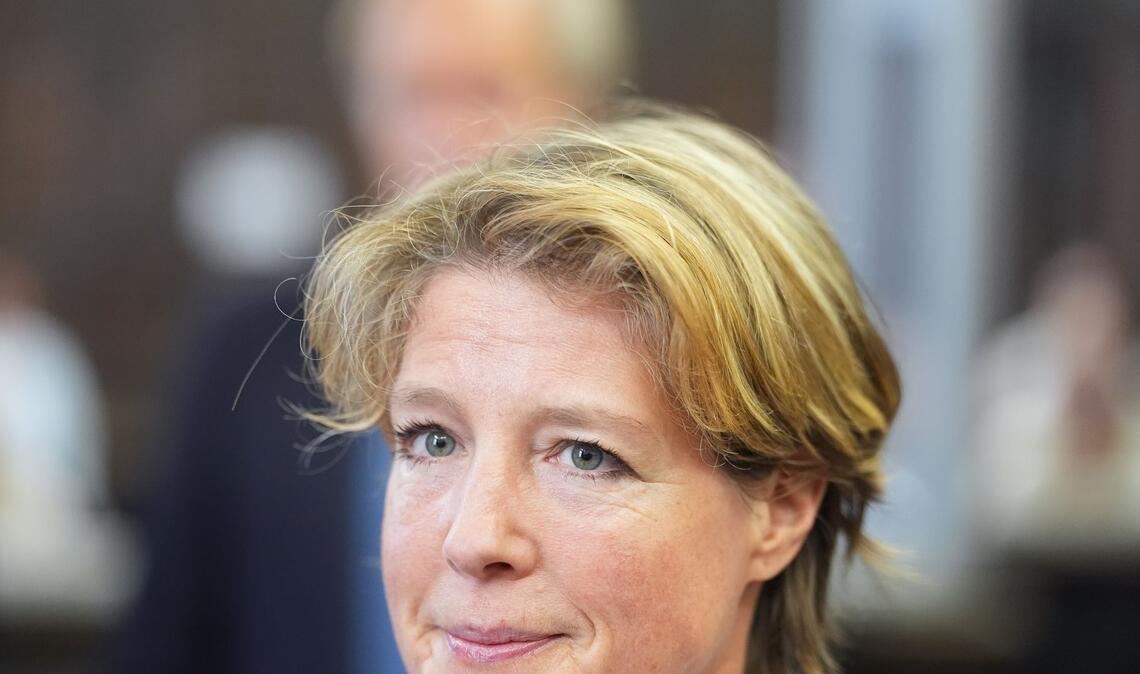 Christina Block ist angeklagt, den Auftrag zur Entführung ihrer Kinder gegeben zu haben.